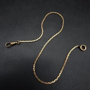 12K Gold Filled Watch Chain Vintage Watch Accessory